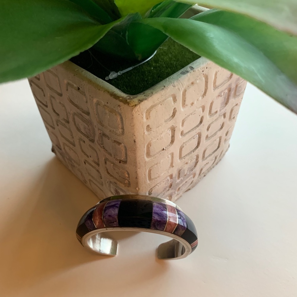 Bracelet Navajo 925S Multiple stone types Stunning